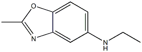 N-ethyl-2-methyl-1,3-benzoxazol-5-amine 化学構造式