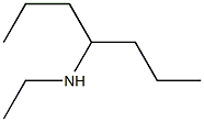 N-ethyl-N-(1-propylbutyl)amine 结构式
