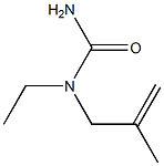 N-ethyl-N-(2-methylprop-2-enyl)urea Struktur