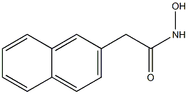 N-hydroxy-2-(2-naphthyl)acetamide 化学構造式