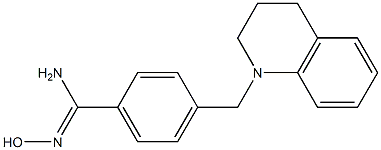 N'-hydroxy-4-(1,2,3,4-tetrahydroquinolin-1-ylmethyl)benzene-1-carboximidamide