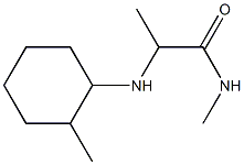  N-methyl-2-[(2-methylcyclohexyl)amino]propanamide