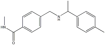  N-methyl-4-({[1-(4-methylphenyl)ethyl]amino}methyl)benzamide