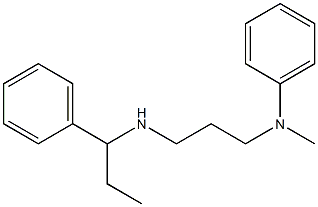 N-methyl-N-{3-[(1-phenylpropyl)amino]propyl}aniline|