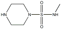 N-methylpiperazine-1-sulfonamide Structure