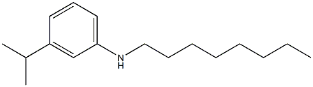  N-octyl-3-(propan-2-yl)aniline