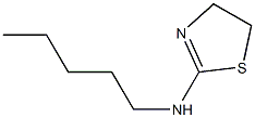 N-pentyl-4,5-dihydro-1,3-thiazol-2-amine Structure