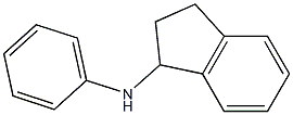 N-phenyl-2,3-dihydro-1H-inden-1-amine Structure