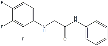 N-phenyl-2-[(2,3,4-trifluorophenyl)amino]acetamide