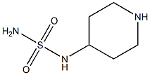 N-piperidin-4-ylsulfamide 结构式