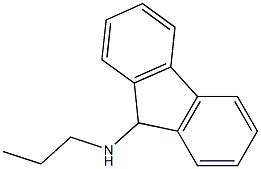 N-propyl-9H-fluoren-9-amine Structure