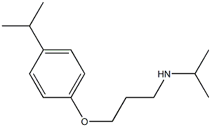 propan-2-yl({3-[4-(propan-2-yl)phenoxy]propyl})amine