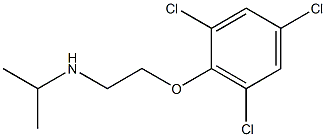 propan-2-yl[2-(2,4,6-trichlorophenoxy)ethyl]amine