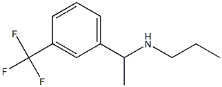 propyl({1-[3-(trifluoromethyl)phenyl]ethyl})amine|