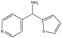 pyridin-4-yl(thiophen-2-yl)methanamine Structure