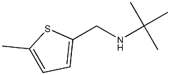 tert-butyl[(5-methylthiophen-2-yl)methyl]amine Structure