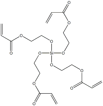 Tetra(acryloxy-ethoxy)silane