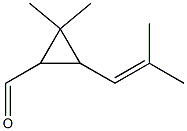 2,2-dimethyl-3-(2-methylprop-1-enyl)cyclopropane-1-carbaldehyde