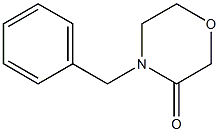 N-Benzyl-morpholin-3-one Structure