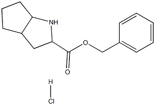 OCTAHYDRO-CYCLOPENTA[B]PYRROLE-2-CARBOXYLIC ACID PHENYLMETHYL ESTER HYDROCHLORIDE