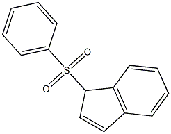 1-(PHENYLSULFONYL)-1H-INDENE Structure