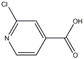 2-CHOLOR-4-PYRIDINECARBOXYLIC ACID,,结构式