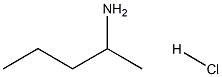 2-Aminopentane hydrochloride 结构式