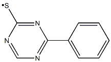 4-Phenyl-1,3,5-triazine-2-thio 结构式