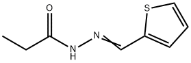 Propanoic  acid,  2-(2-thienylmethylene)hydrazide|