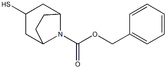 benzyl 3-mercapto-8-azabicyclo[3.2.1]octane-8-carboxylate Structure