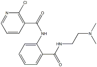 2-chloro-N-[2-({[2-(dimethylamino)ethyl]amino}carbonyl)phenyl]nicotinamide