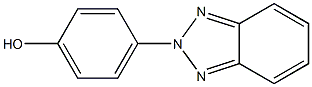 4-(2H-1,2,3-benzotriazol-2-yl)phenol Struktur