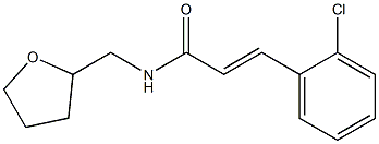 3-(2-chlorophenyl)-N-(tetrahydro-2-furanylmethyl)acrylamide