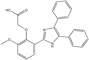  [2-(4,5-diphenyl-1H-imidazol-2-yl)-6-methoxyphenoxy]acetic acid