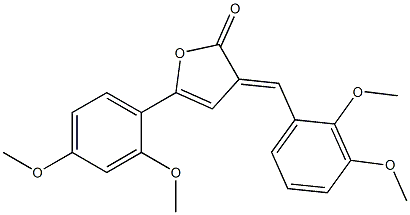 3-(2,3-dimethoxybenzylidene)-5-(2,4-dimethoxyphenyl)-2(3H)-furanone|