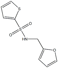 N-(2-furylmethyl)-2-thiophenesulfonamide Struktur