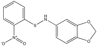 5-{[(2-nitrophenyl)sulfanyl]amino}-1,3-benzodioxole Structure