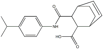  3-[(4-isopropylanilino)carbonyl]bicyclo[2.2.2]oct-5-ene-2-carboxylic acid