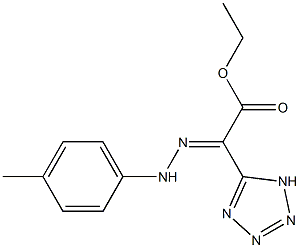 ethyl [(4-methylphenyl)hydrazono](1H-tetraazol-5-yl)acetate|