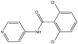 2,6-dichloro-N-(4-pyridinyl)benzamide Structure