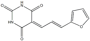 5-[3-(2-furyl)-2-propenylidene]-2,4,6(1H,3H,5H)-pyrimidinetrione|