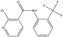 2-chloro-N-[2-(trifluoromethyl)phenyl]nicotinamide