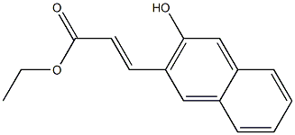 ethyl 3-(3-hydroxy-2-naphthyl)acrylate|