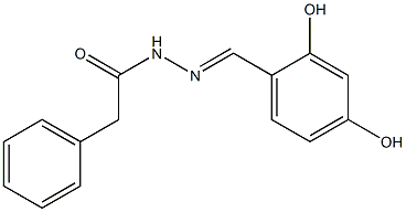 N'-(2,4-dihydroxybenzylidene)-2-phenylacetohydrazide