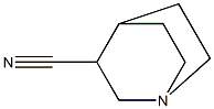 quinuclidine-3-carbonitrile 结构式