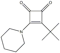  3-tert-butyl-4-(1-piperidinyl)-3-cyclobutene-1,2-dione