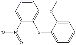 1-[(2-methoxyphenyl)sulfanyl]-2-nitrobenzene Structure