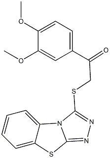 1-(3,4-dimethoxyphenyl)-2-([1,2,4]triazolo[3,4-b][1,3]benzothiazol-3-ylsulfanyl)ethanone