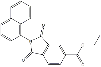 ethyl 2-(1-naphthyl)-1,3-dioxo-5-isoindolinecarboxylate|