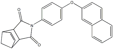 4-[4-(2-naphthyloxy)phenyl]-4-azatricyclo[5.2.1.0~2,6~]dec-8-ene-3,5-dione|